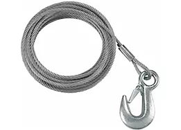 Draw-Tite Winch cable - 3/16in x 25 galvanized; 4,200 lbs breaking strength